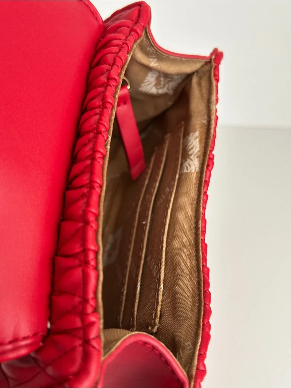 Anne Klein - Vibrant red mini satchel
